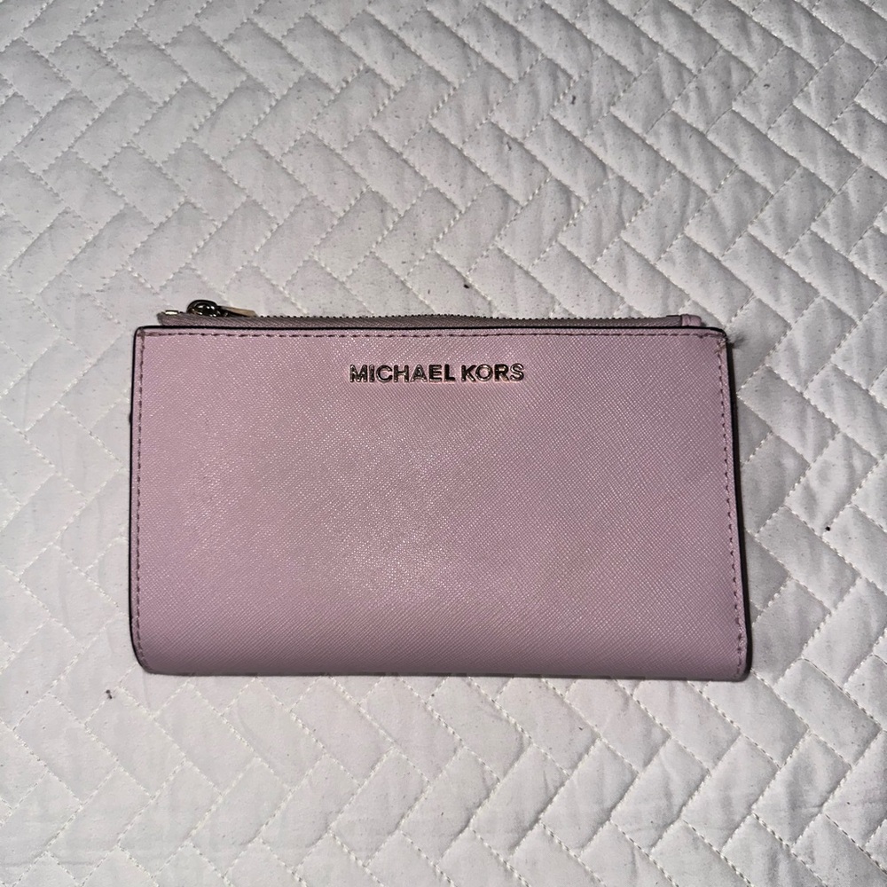 Michael Kors Blush Pink Clutch